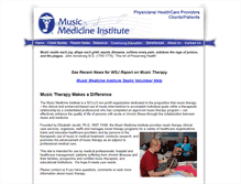 Tablet Screenshot of musicmedicine.org